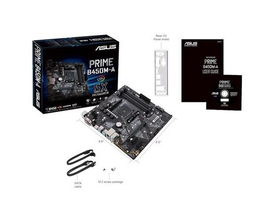 مادربرد ASUS PRIME B450M-A AM4