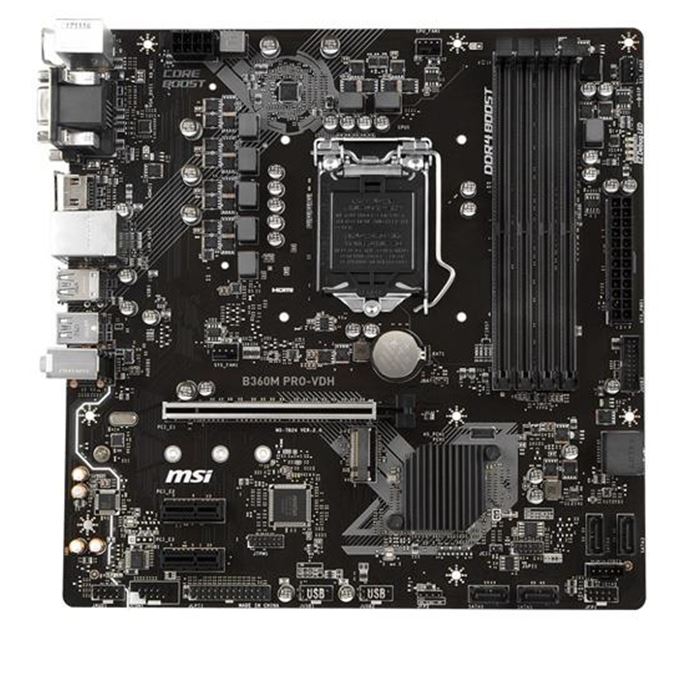 MSI B360M PRO-VDH LGA 1151 Motherboard - 6