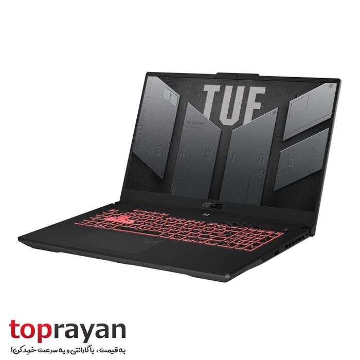 لپ تاپ ایسوس 17 اینچی مدل TUF Gaming FA707RR پردازنده Ryzen 7 6800H رم 16GB حافظه 512GB  SSD گرافیک 8GB RTX 3070 - 5