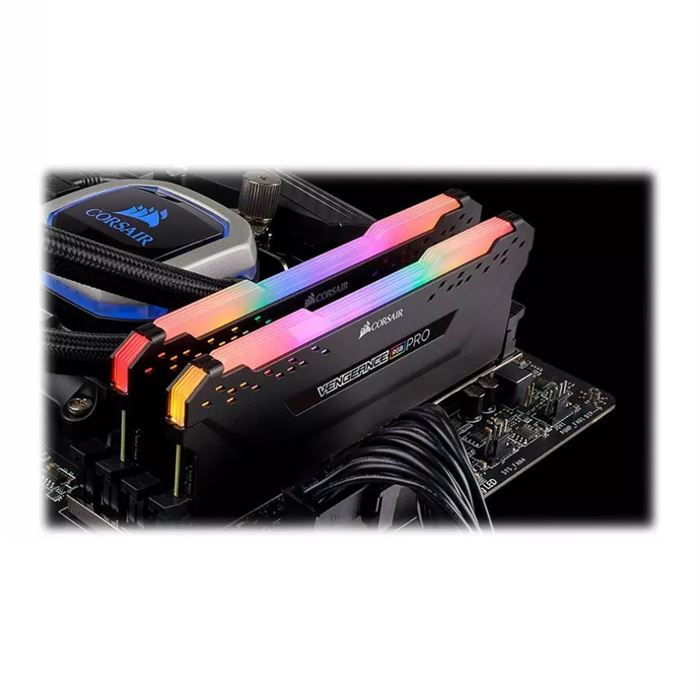 رم کورسیر VENGEANCE RGB PRO DDR4 16GB (2x8GB) CL18 4000Mhz - 3