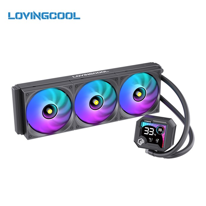 فن پردازنده مایع لاوینگ کول مدل AK03 360 - 3