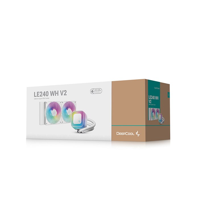 فن مایع پردازنده دیپ کول مدل LE240 V2 ARGB White - 6