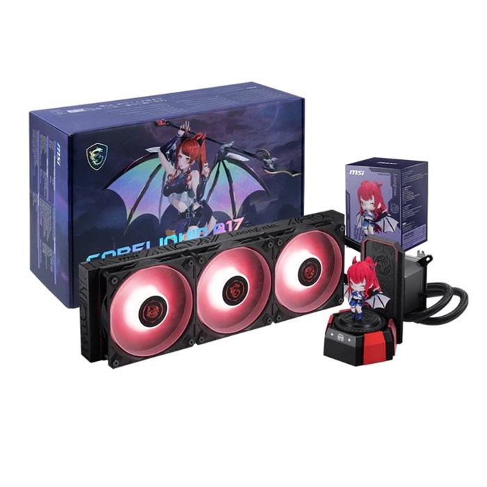 خنک کننده مایع پردازنده ام اس آی مدل CORELIQUID A17 MLG EDITION 360 ARGB - 4