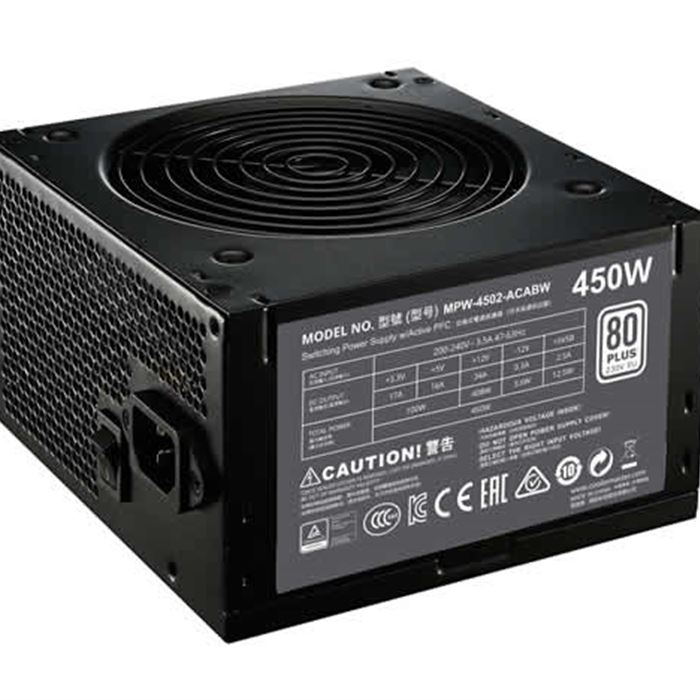 منبع تغذیه کولرمستر مدل MWE White 450W 
