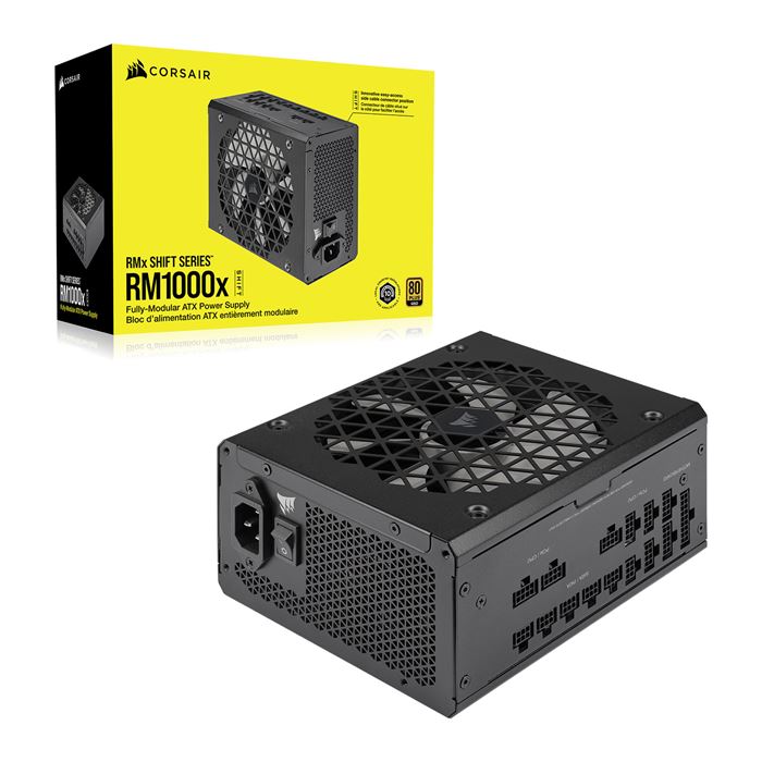 پاور 1000 وات کورسیر (ATX3.0) RM1000x SHIFT 80 PLUS Gold Full Modular
