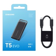 اس اس دی سامسونگ T5 EVO USB 3.2 Gen 1 ظرفیت 8 ترابایت