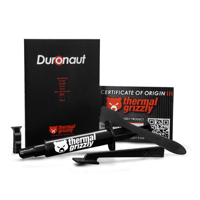 خمیر سیلیکون 6 گرمی ترمال گریزلی مدل Duronaut - 5