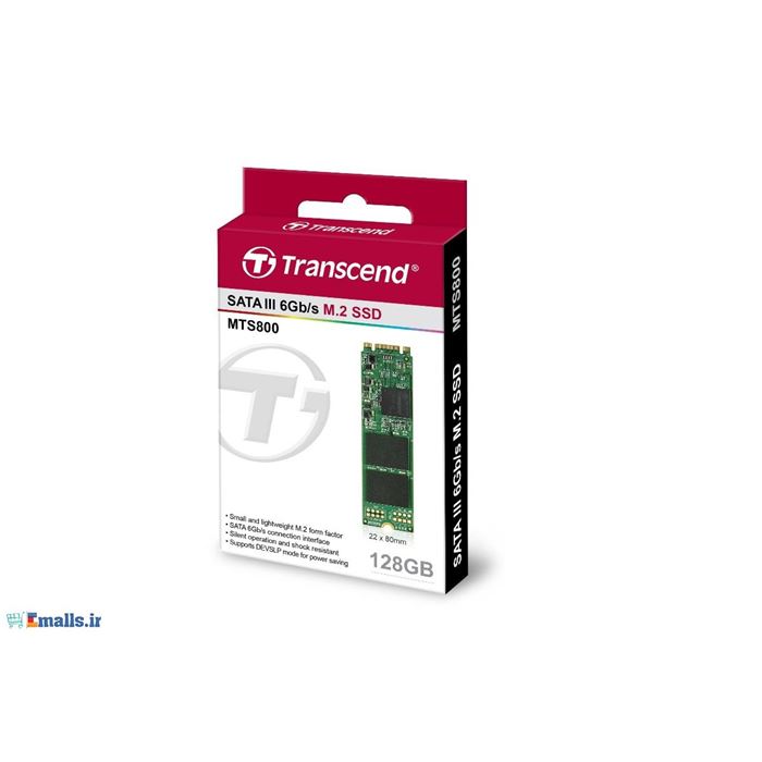حافظه SSD سایز M.2 2280 ترنسند مدل MTS800 ظرفیت 128 گیگابایت - 3