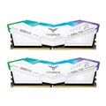 Team Group DELTA RGB White 32GB 16GBx2 6200MHz CL38 DDR5 Memory