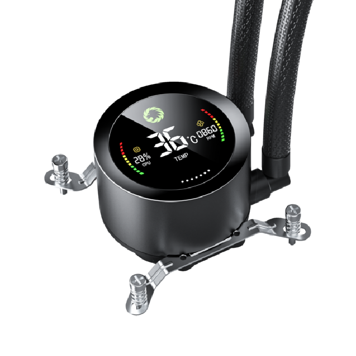 خنک کننده پردازنده مایع گیم مکس IceBurg 360 Digital Black - 7