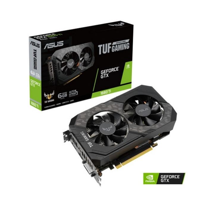 کارت گرافیک ایسوس TUF GTX 1660 TI O6G EVO GAMING 6G