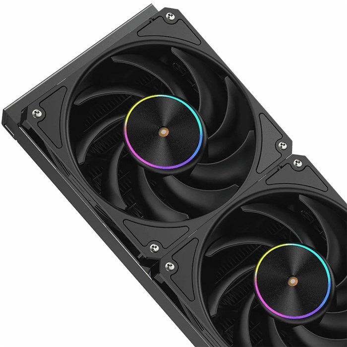 خنک کننده مایع اوست مشکی مدل AWEST GT-AV360L ICE VEIN Black - 4
