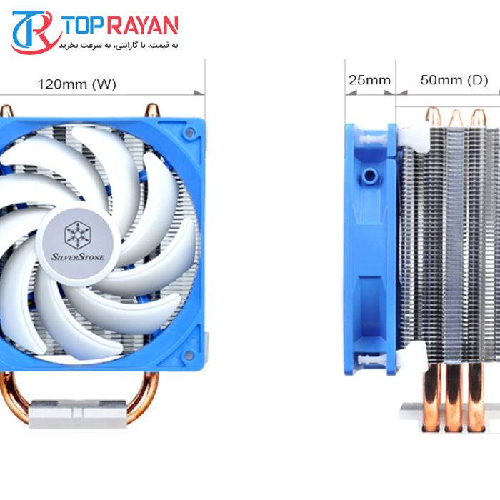 خنک کننده پردازنده سیلوراستون مدل Argon SST-AR01 - 8