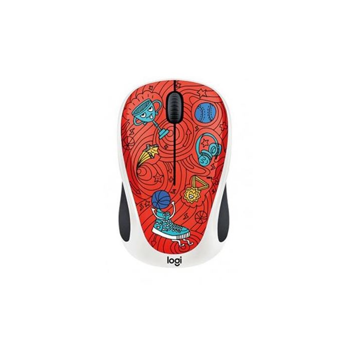ماوس بیسیم لاجیتک سری Doodle مدل Champion Coral - 8