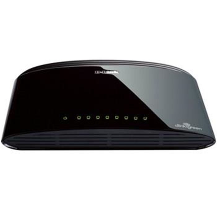 سوییچ 8 پورت گیگابیتی غیر مدیریتی و دسکتاپ دی-لینک مدل DES-1008D - 3