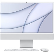 Apple  iMac CTO M1 chip 8-Core CPU 8-Core GPU 256GB SSD 16GB RAM 24-inch 4.5K Retina Display Silver 