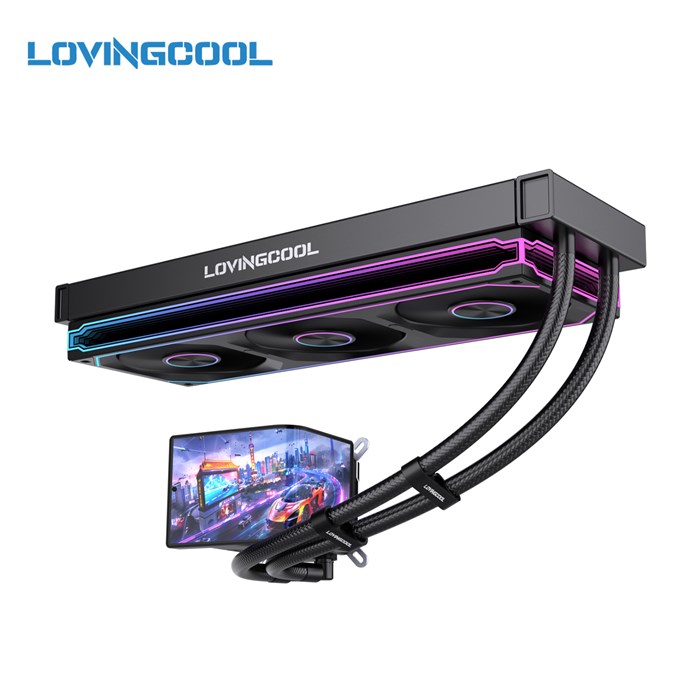 فن پردازنده مایع لاوینگ کول مدل SC70 360 - 2