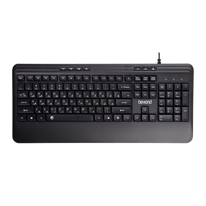 کیبورد سیم دار بیاند مدل BK-9100silent - 3