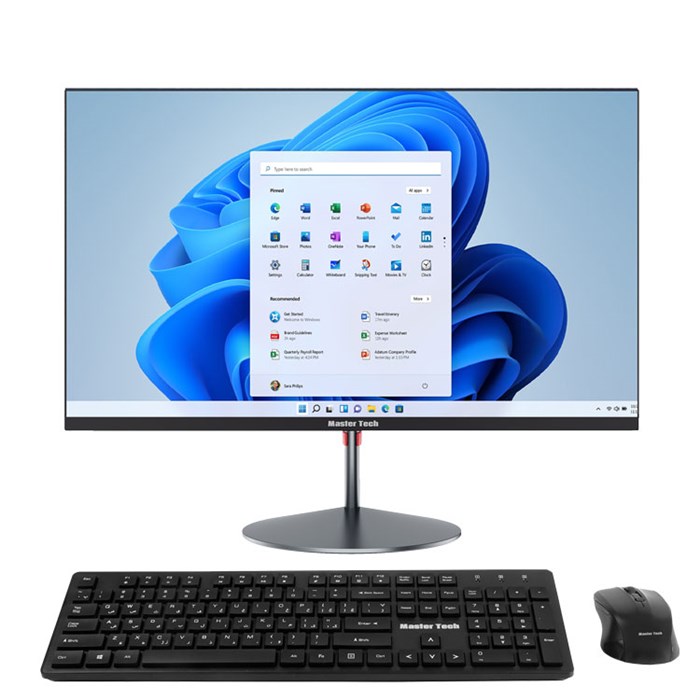 کامپیوتر All in One مسترتک RAYA240 Celeron N100 8GB DDR4 256GB SSD