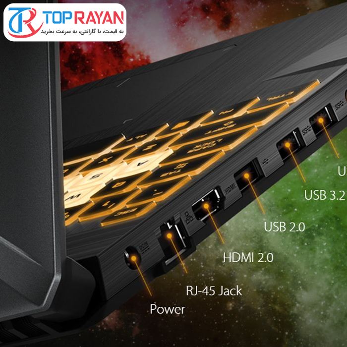لپ تاپ 15 اینچی ایسوس مدل FX505DT - K - 6