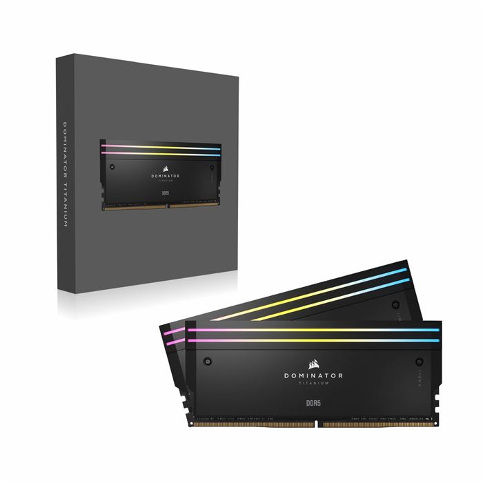 رم کورسیر مدل Dominator Titanium ظرفیت 64GB فرکانس 6600 مگاهرتز دوکاناله  - 5