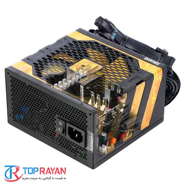 منبع تغذیه کامپیوتر گرین مدل GP500A UK Plus - 3