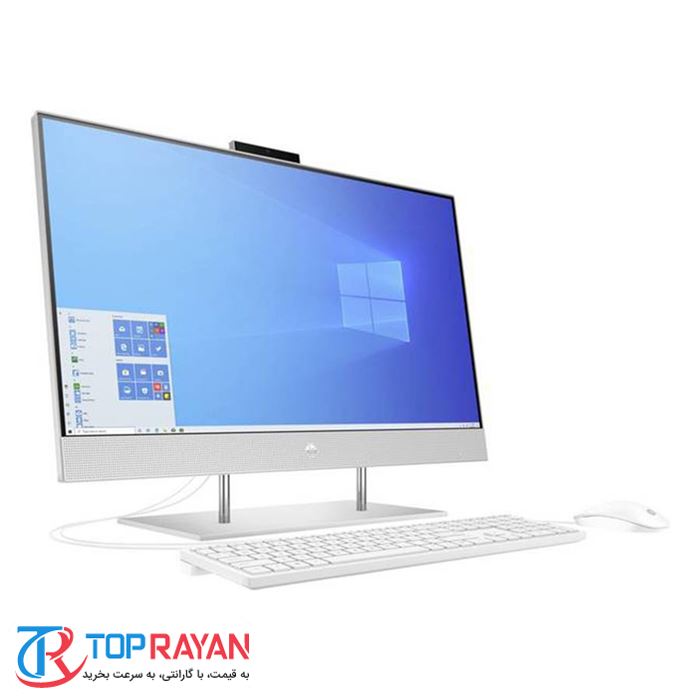 کامپیوتر آماده 27 اینچی اچ پی مدل Pavilion 27 DP1000 - A پردازنده Core i7 1165G7 رم 8GB حافظه 500GB SSD گرافیک intel - 5