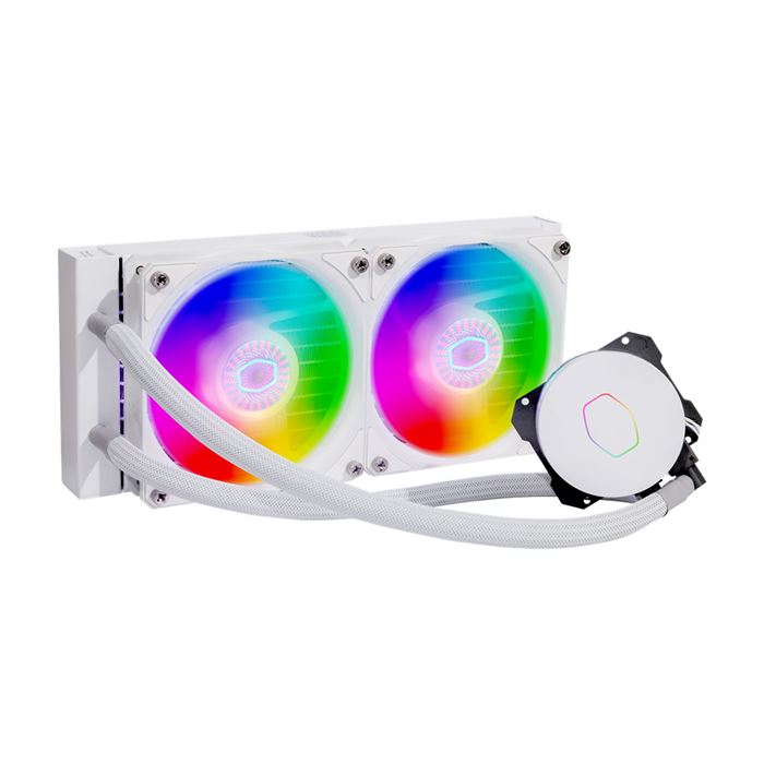 فن خنک کننده پردازنده کولرمستر مدل MasterLiquid ML240L V2 ARGB White Edition - 2