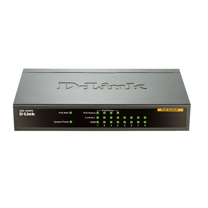 سوییچ 8 پورت POE دی-لینک مدل DES-1008PA - 4
