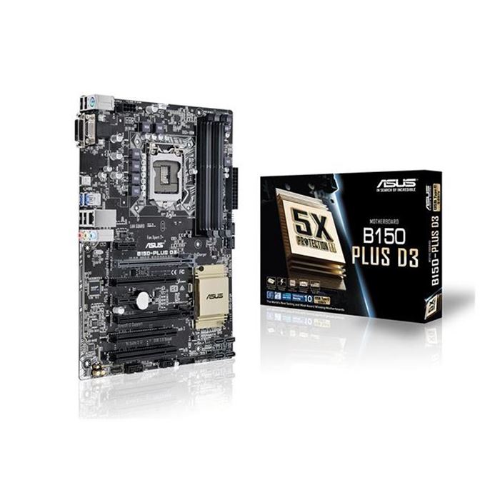 ASUS B150-PLUS D4 LGA 1151 Motherboard - 8
