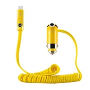Remax RCC211 With Cable Type-C and Lightning Car Charger