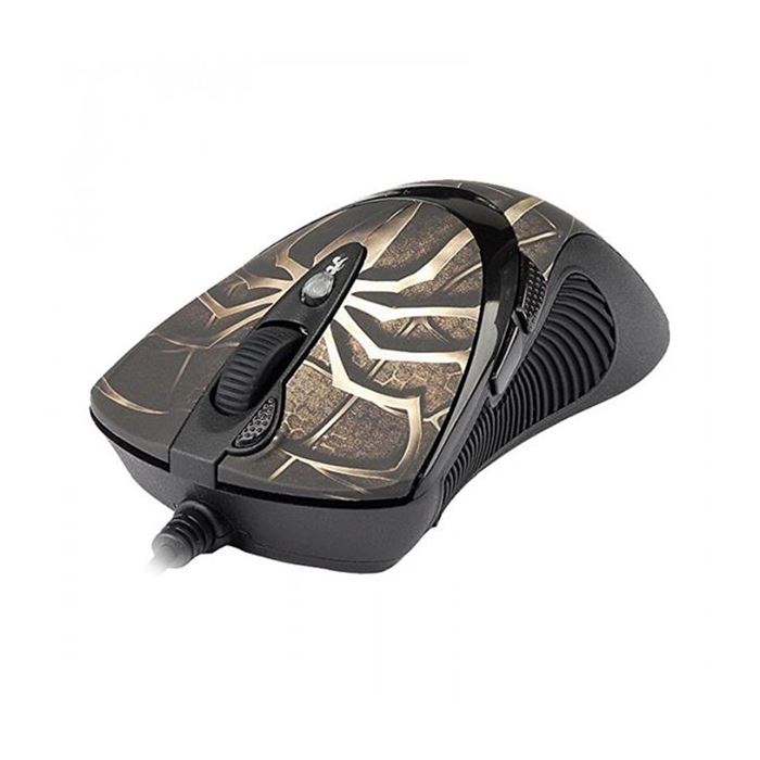 موس ایفورتک XL-747H Brown And Spider Laser Gaming Mouse - 2