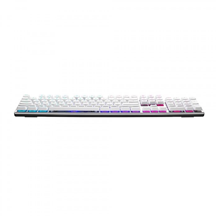 کیبورد بدون سیم گیمینگ کولر مستر مدل KEYBOARD GAMING COOLER MASTER SK-653 WHITE - 4