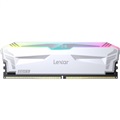 Lexar Ares RGB DDR5 32GB Dual 6400MHz CL32 White Desktop RAM