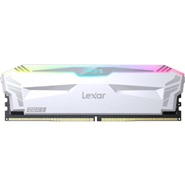 Lexar Ares RGB DDR5 32GB Dual 6400MHz CL32 White Desktop RAM