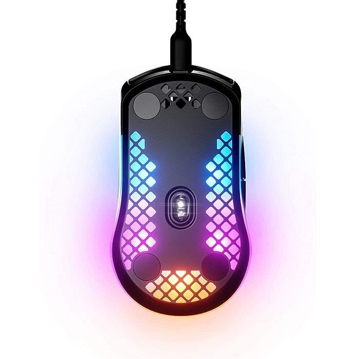 ماوس گیمینگ باسیم استیل سریز AEROX 3 - 5