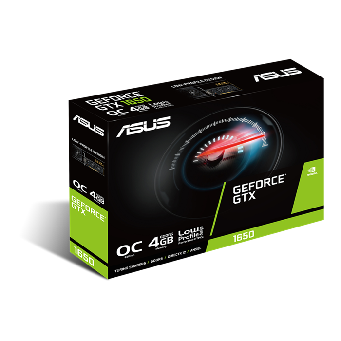 کارت گرافیک ایسوس مدل GTX1650-O4G-LP-BRK با حافظه 4 گیگابایت