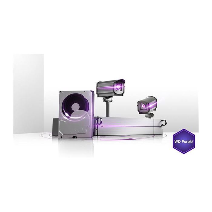 هارددیسک اینترنال وسترن دیجیتال سری Purple مدل WD20PURX ظرفیت 2 ترابایت - 3