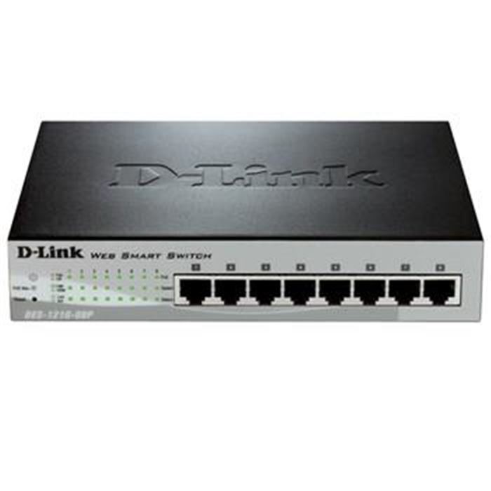 سوییچ 8 پورت اسمارت و دسکتاپ دی-لینک مدل DES-1210-08P - 7