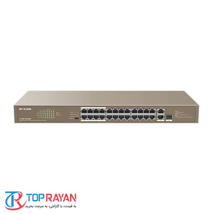 F1126P-24-250W 24FE+2GE/1SFP Unmanaged Switch With 24 Port PoE - 4