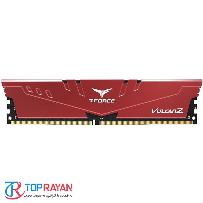 رم تیم گروپ مدل T-FORCE VULCAN Z با حافظه ۸ گیگابایت و فرکانس ۳۲۰۰ مگاهرتز - 4
