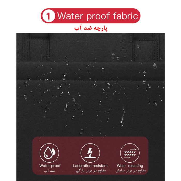 کیف لپ تاپ مدل 1040 مناسب برای لپ تاپ 15.6 اینچی - 10