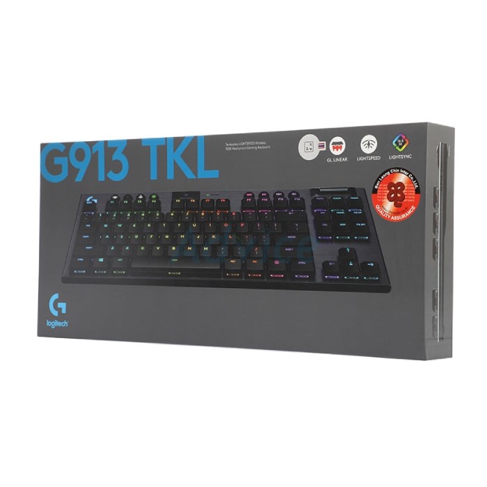 کیبورد گیمینگ بی سیم لاجیتک مدل G913 TKL Tactile - 6