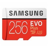 Samsung EVO Plus 256GB MicroSDXC Memory Card with Adapter