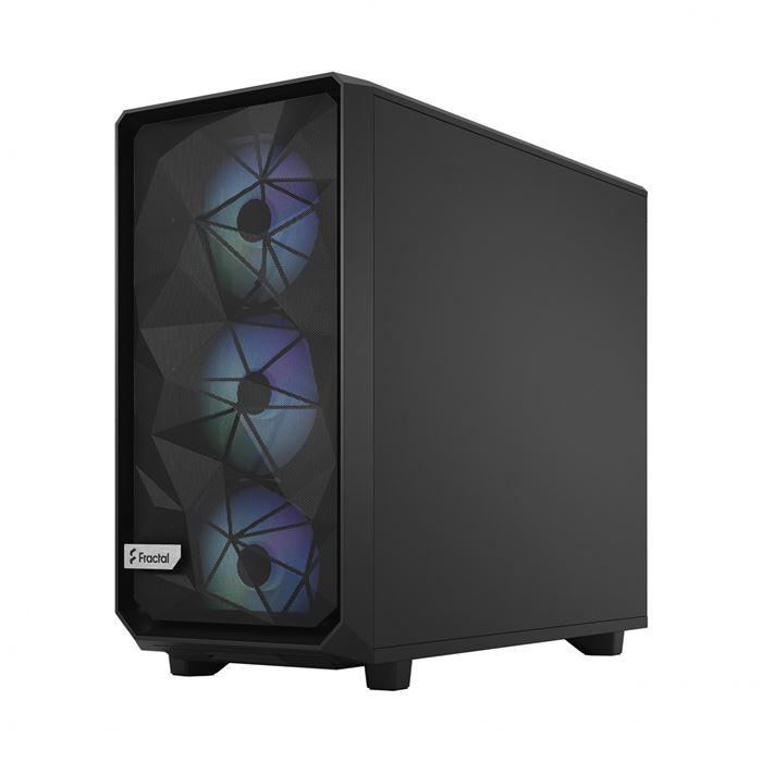 کیس Fractal Design Meshify 2 Lite RGB - Black TG Light Tint - 3