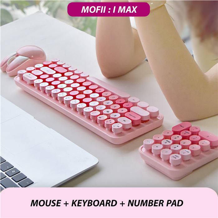 کیبورد و ماوس بی سیم مافی مدل I max - 8