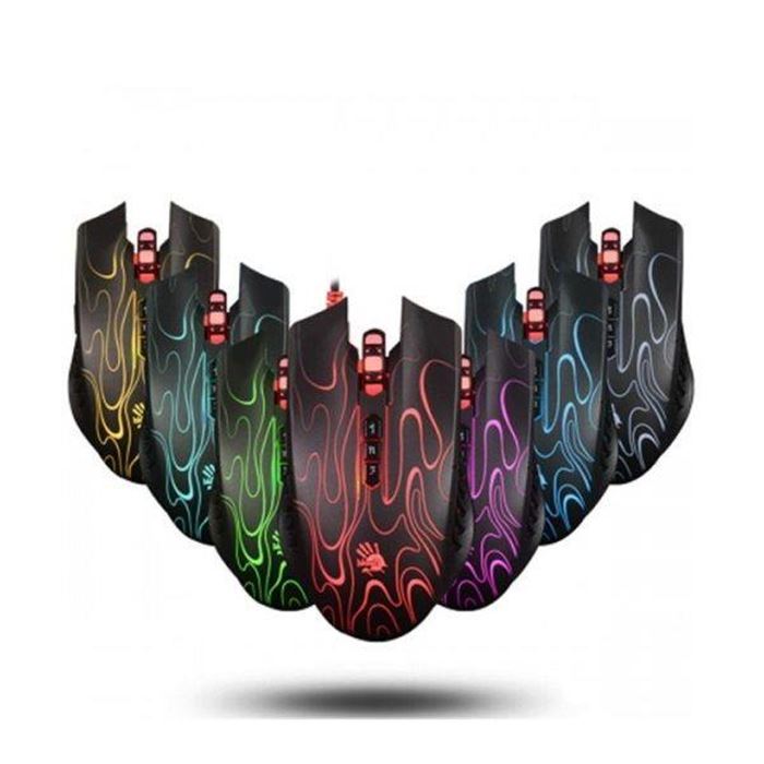 ماوس گیمینگ ای فورتک مدل P81 Light Strike 5K RGB - 2