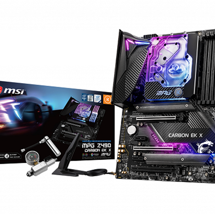 مادربرد ام اس آی مدل MPG Z490 CARBON EK X سوکت 1200