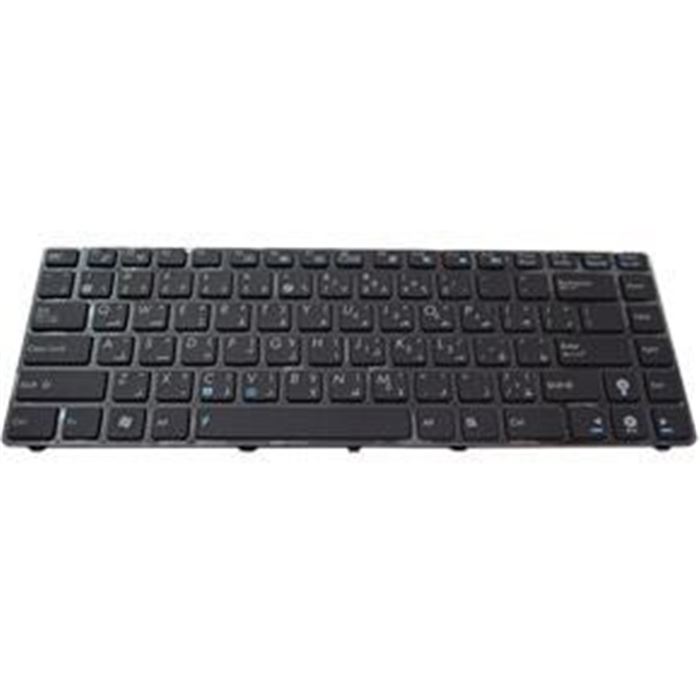 کیبورد لپ تاپ ایسوس K42-K43 سفید-بافریم - 2