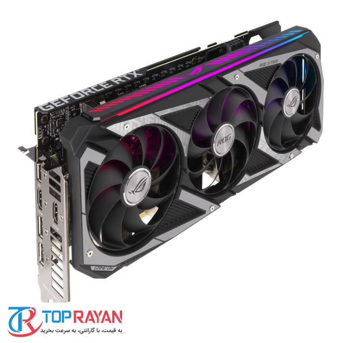 کارت گرافیک ایسوس مدل ROG-STRIX-RTX3060-O12G-V2-GAMING حافظه 12 گیگابایت - 5